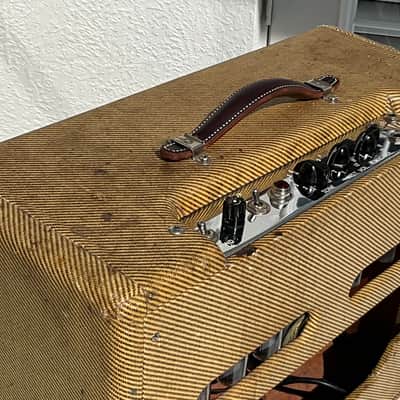 Fender Deluxe 5E3 Narrow Panel 15-Watt 1x12" Guitar Combo 1955 - 1960 !video! image 8