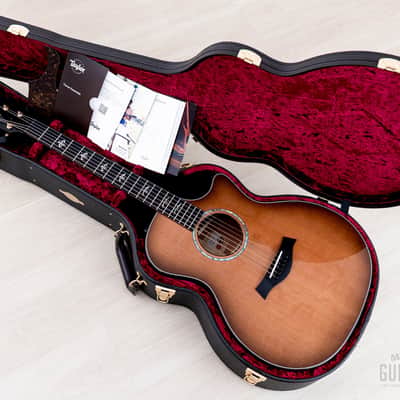 2024 Taylor Custom Grand Auditorium Acoustic Electric Guitar Western Red Cedar + Indian Rosewood image 19