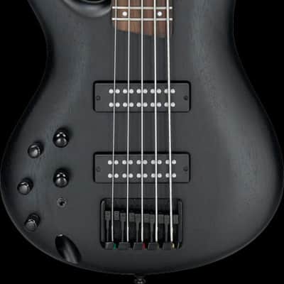Ibanez SR Standard 5str Electric Bass - Weathered Black (SR305EBLWK) image 3
