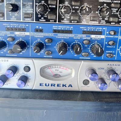 Samson S-Com 4 S Class 4-Channel Compressor/Gate 2010s - Blue image 2