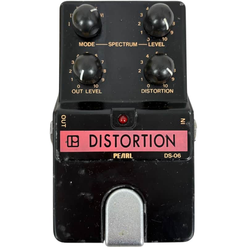 Pearl DS-06 Distortion 1980s Effect Pedal - Vintage Japan image 1