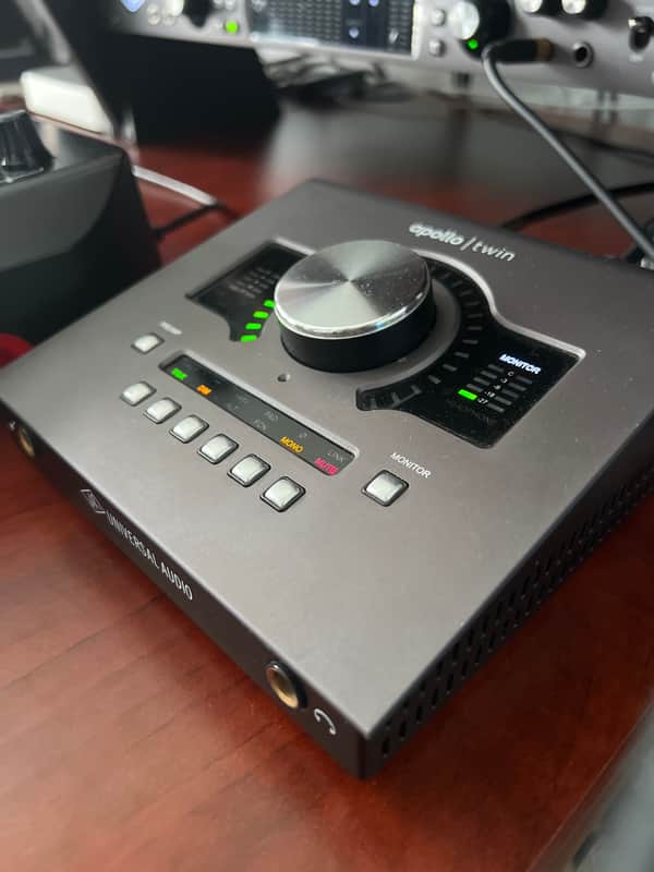 Universal Audio Apollo Twin QUAD MKII Thunderbolt Audio Interface 2010s - Dark Grey image 1