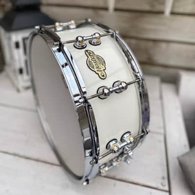 Pearl MPL -Masters Premium Legend 14x5.75” snare 2012 - White image 2