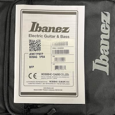 Ibanez Steve Vai Signature JEM77PBFP Blue Floral Pattern (505) image 8