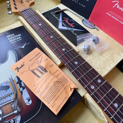 2026 Fender Custom Shop Stratocaster Pro W25 Relic - Candy Apple Green image 20