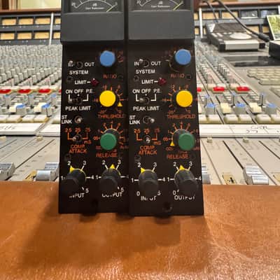 Q2 Audio Compex F765 500 Series Compressor / Limiter Module 2010s - Black image 2