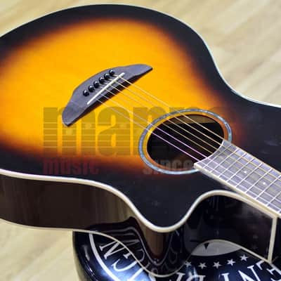 Yamaha APX600 Old Violin Sunburst Concert Electro Acoustic Guitar image 3