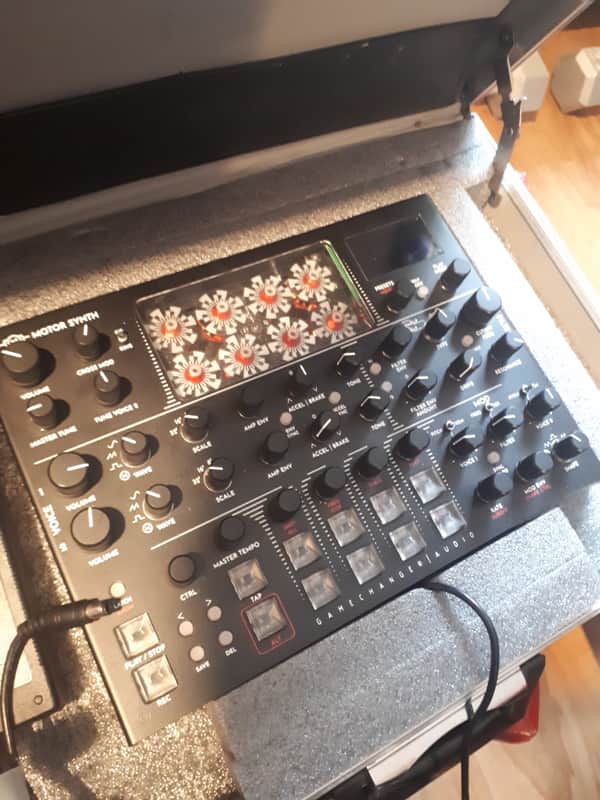 Gamechanger Audio Motor Synth Electro-Mechanical Desktop Synthesizer 2020 - 2022 - Black image 1