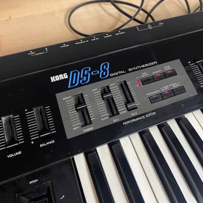 Korg DS-8 FM Synth 61 Key 1987 - Black image 1