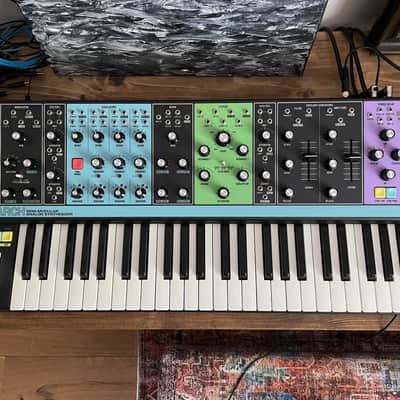 Moog Matriarch 49-Key Semi-Modular Analog Synthesizer 2019 - Present - Black / Multi-Colored Panel