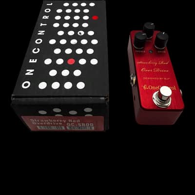 One Control Strawberry Red Overdrive 2010s - Red X6140 image 1