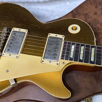 NEW! Gibson Custom Shop '57 Les Paul Gold Top Reissue Ultra Heavy Murphy Lab - Authorized Dealer - 8.8 lbs! - G07284 image 3