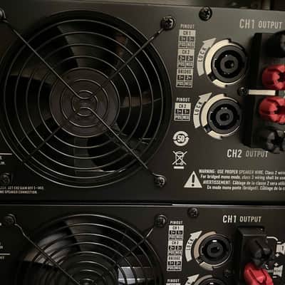 ( PAIR ) QSC RMX5050a RMXa Series Rack-Mounted Power Amp 2010s - Black image 5