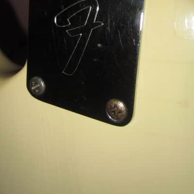 Vintage 1965 Fender Musicmaster II Original White Finish image 7