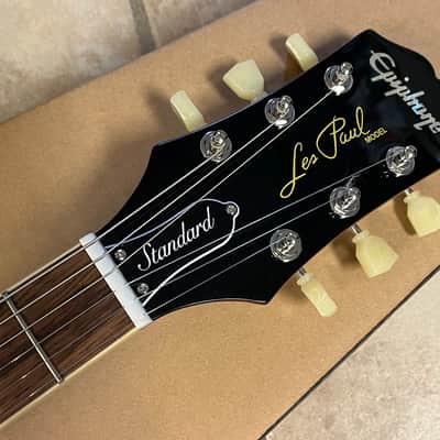 Epiphone Les Paul Standard 50s Electric Guitar Gold Top image 7