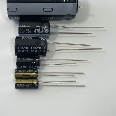 Roland JP-8000 repair kit - Mainboard and PSU capacitors + switches image 3