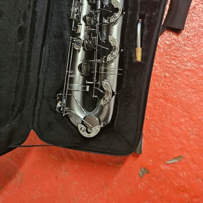 Cannonball B5-BICEB "Raven" Stone Series Big-Bell Baritone Saxophone 2010s - Iced Black with Black Nickel Keys image 1