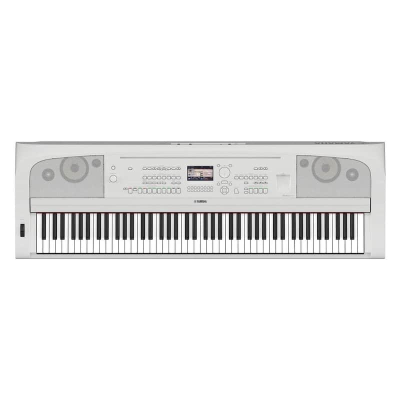 Yamaha DGX-670 88-Key Portable Grand Piano (White) image 1