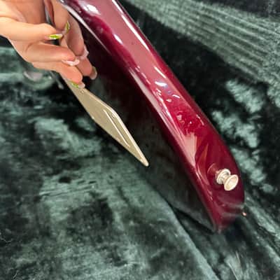 Immagine Fender Standard Stratocaster with Maple Fretboard 1998 - 2005 - Midnight Wine - 8
