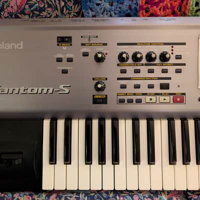 Roland Fantom-S 61-Key - Memory and Storage Fully Expanded -Workstation Keyboard 2003 - 2004 - Silver image 6