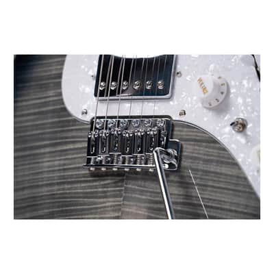 Ibanez AZ22S1F Electric Guitar with Roasted Maple Neck and Jatoba Fretboard, Transparent Black Sunburst image 7