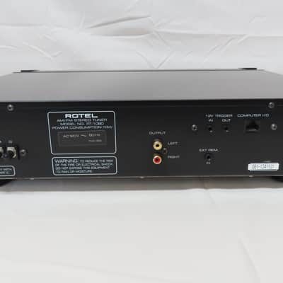 Rotel RT-1080 Stereo AM / FM Tuner w/ Remote & Manual image 6