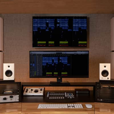 Edifier MR4 Powered Studio Monitor Speakers, 4" Active Near-field Monitor Speaker - White (Pair) image 6