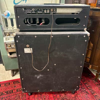 Fender Bassman 100 2-Channel 100-Watt Guitar Amp Head 1972 - 1976 - Silverface image 5