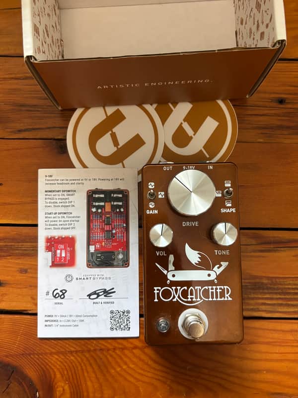 Coppersound Pedals Foxcatcher V2 2025 - Copper image 1