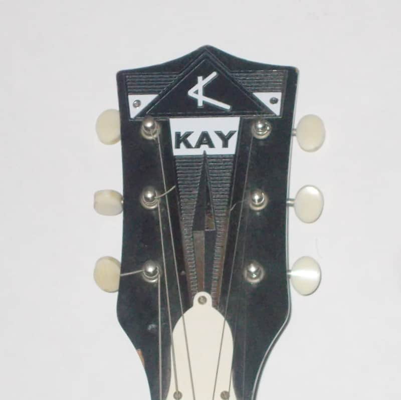 Kay T Style Headstock Logo / Badge 1950's-1960's image 1