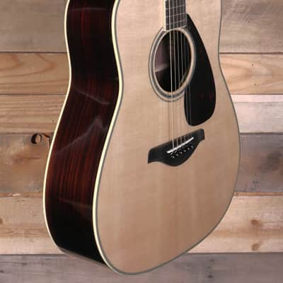 Yamaha FG830 Acoustic Guitar Natural image 2