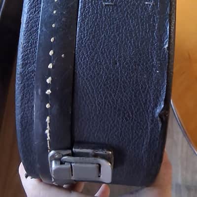 Gibson SG Hard Case 1970s - Black/ Red Inside image 8