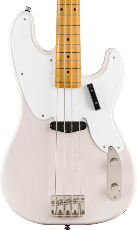 Squier Classic Vibe '50s Precision Bass. Maple FB, White Blonde image 1