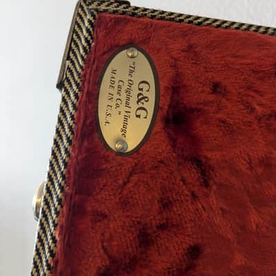 G&G 2018 60th Anniversary Fender Jazzmaster Case 2018 - Tweed image 3