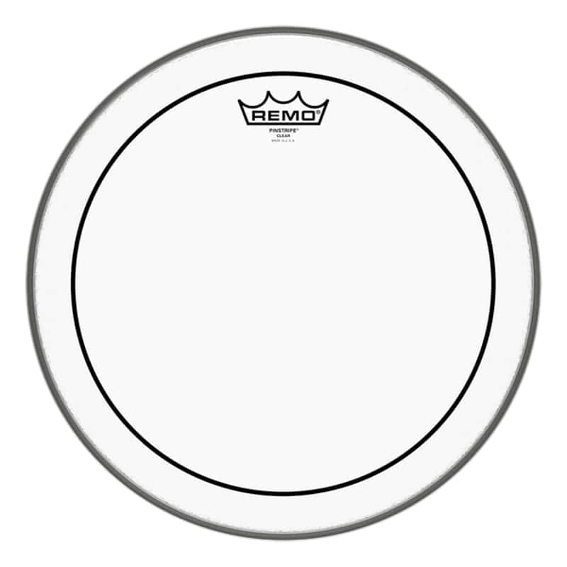 Remo Pinstripe Clear Bass Drum Head - 22 Inch image 1