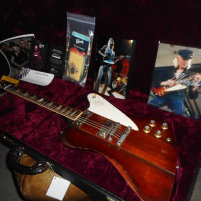 Gibson Custom Shop Johnny Winter Signature 1963 Firebird V Tom Murphy Aged Vintage Sunburst 2008 image 1