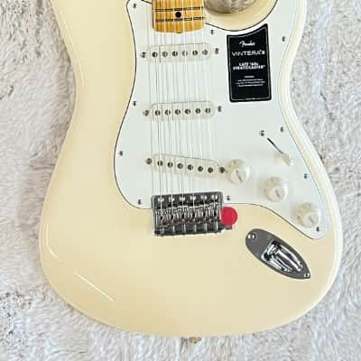 Fender Vintera III Late '60s Stratocaster, Maple Fingerboard, Olympic White image 1