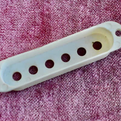 Vintage 1958 Fender Stratocaster Pickup Cover Set - Pre-CBS Strat Covers - 1950's 1960's image 10