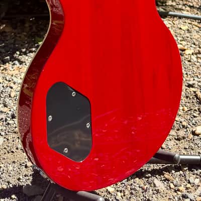 Woodrite Matt Pike Signature Warlord Flame Maple Top Cherry Sunburst w/OHSC image 5