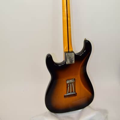 2009 Squier Classic Vibe Stratocaster '50s Electric Guitar, Maple Fingerboard, 2-Color Sunburst image 12