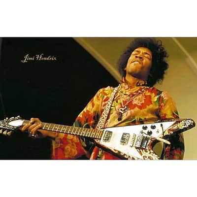 Epiphone Jimi Hendrix Limited Edition Left-Handed "Love Drops" Flying V w/ Hardshell Case image 15