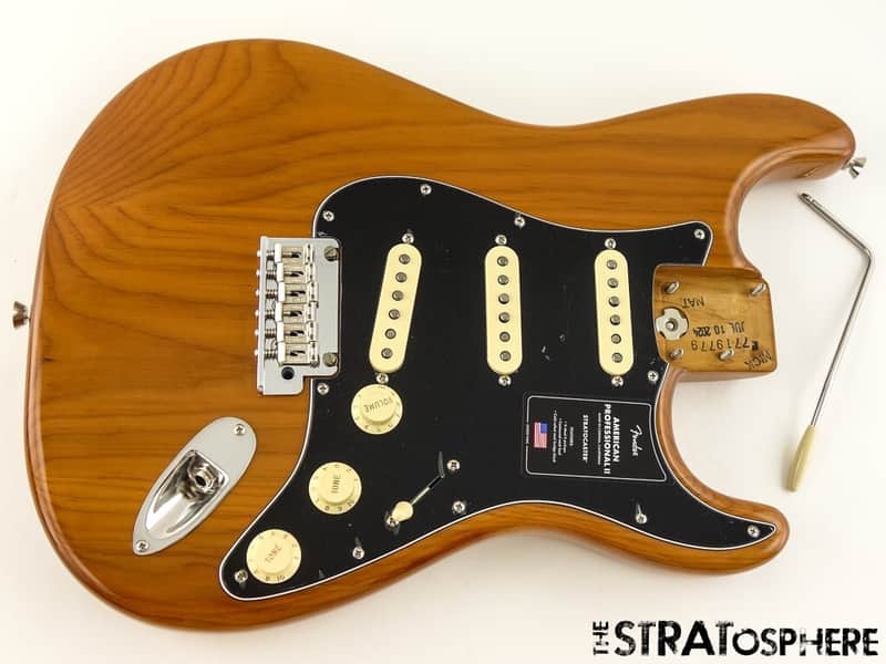 Fender American Professional II Stratocaster, LOADED BODY, Strat Roasted Pine. image 1