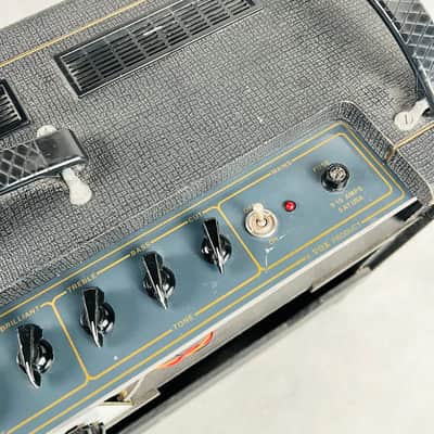 Vox AC30/6 Top Boost 2x12" Combo Amplifier 1982 - Black image 10