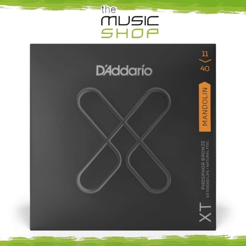 D'Addario XT 11-40 Medium Coated Phosphor Bronze Mandolin Strings - XTM1140 image 1