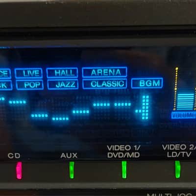 Aiwa Aiwa AV-D55 Stereo Audio Video Receiver 90s - Black image 2