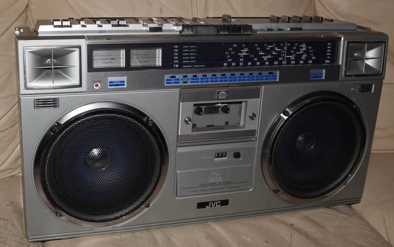 JVC RC-70C Boombox Stereo Radio Cassette Recorder image 1