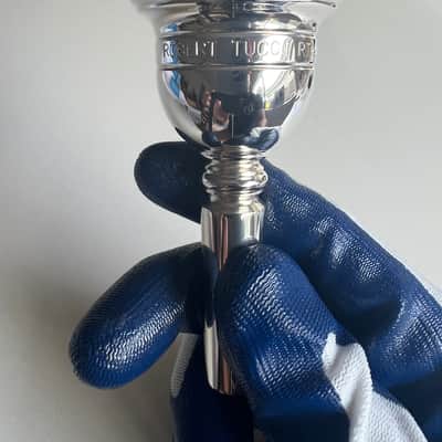 Robert Tucci RT-50 Tuba Mouthpiece Silver Plated image 3
