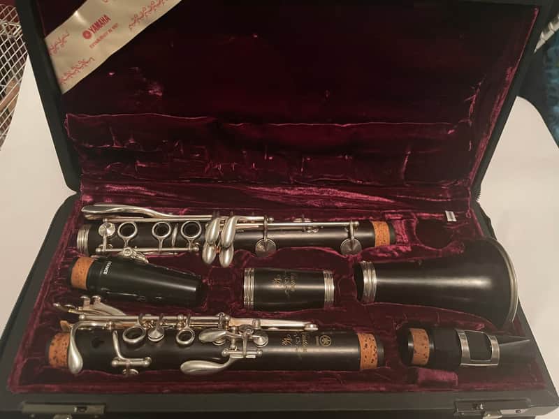Yamaha YCL-CSVR Custom Bb Clarinet 2010s - Black