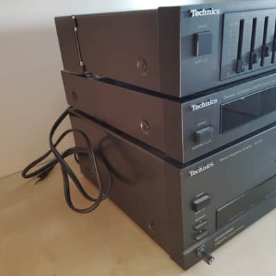 Technics Amp Tuner EQ SU-G70 ST-K50 SH-8017 80s image 4