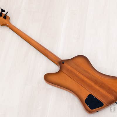 1999 Gibson Thunderbird IV Limited Edition Neck Through Bass Natural Burst w/ Case image 13